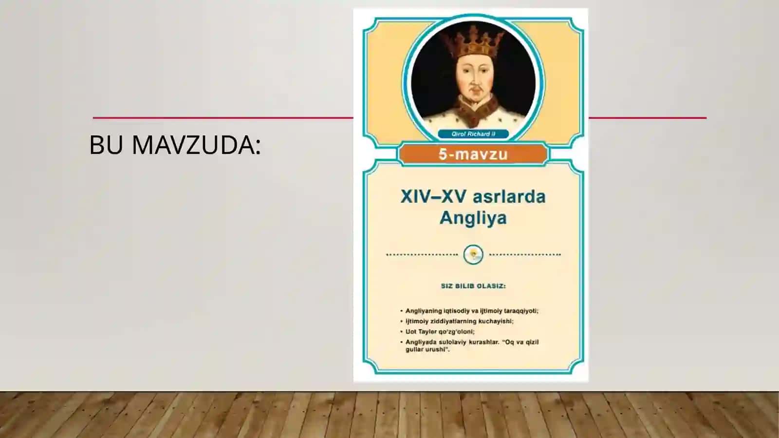 Angliyaning iqtisodiy va ijtimoiy taraqqiyoti 2