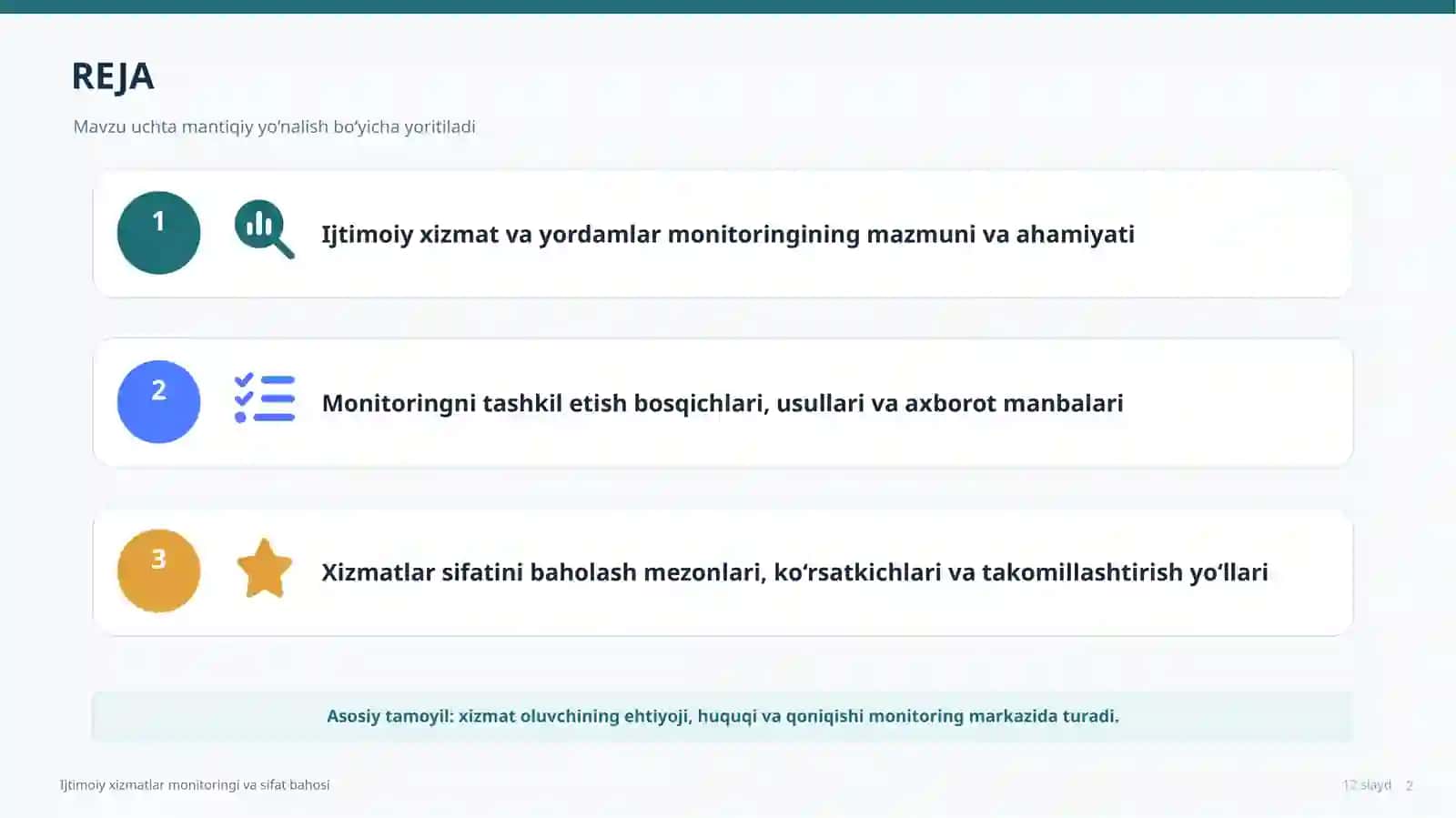 IJTIMOIY XIZMAT VA YORDAMLARINI MONITORING QILISH VA SIFATINI BAHOLASH 2