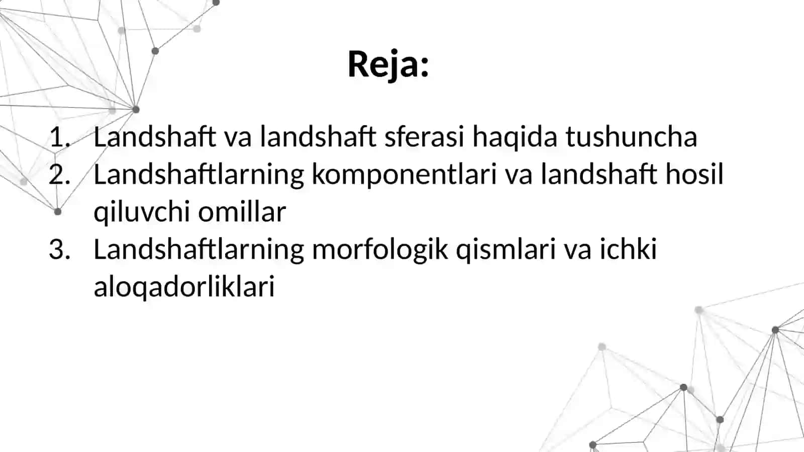 Landshaftkomponentlarialoqadorligivatuzilishi 2
