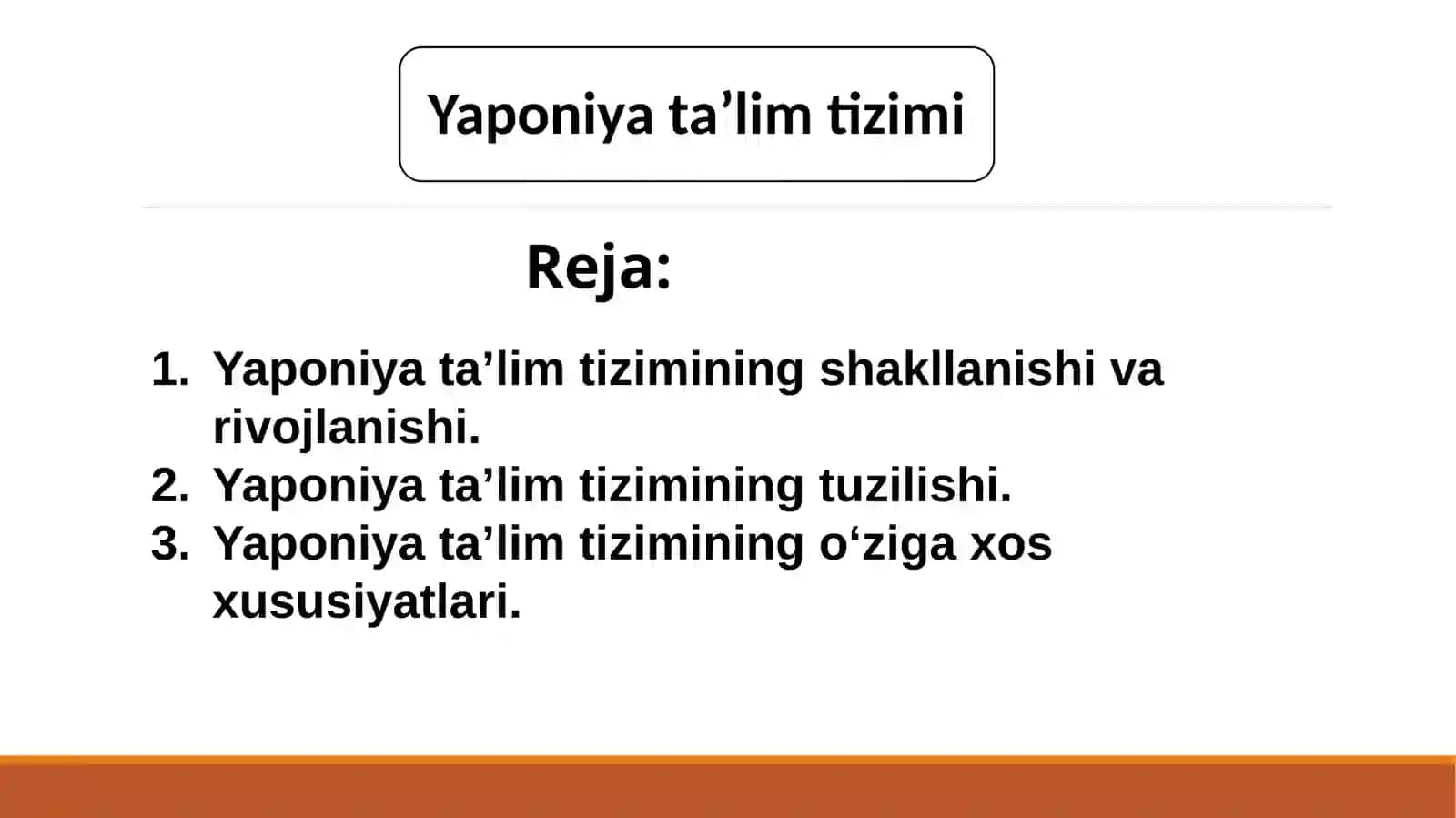 Yaponiyata’limtizimi 2
