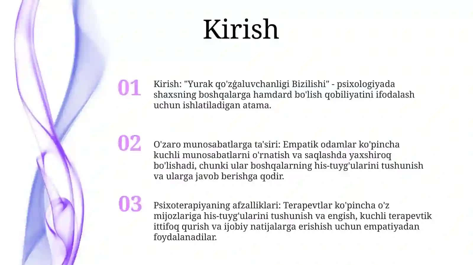 Yurak Qòzģaluvchanligi Bizilishi 2