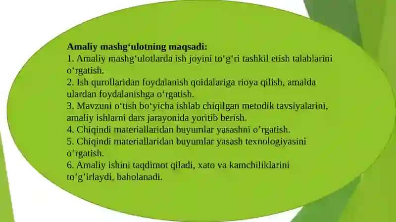 Chiqindi materiallaridan buyumlar yasash 2