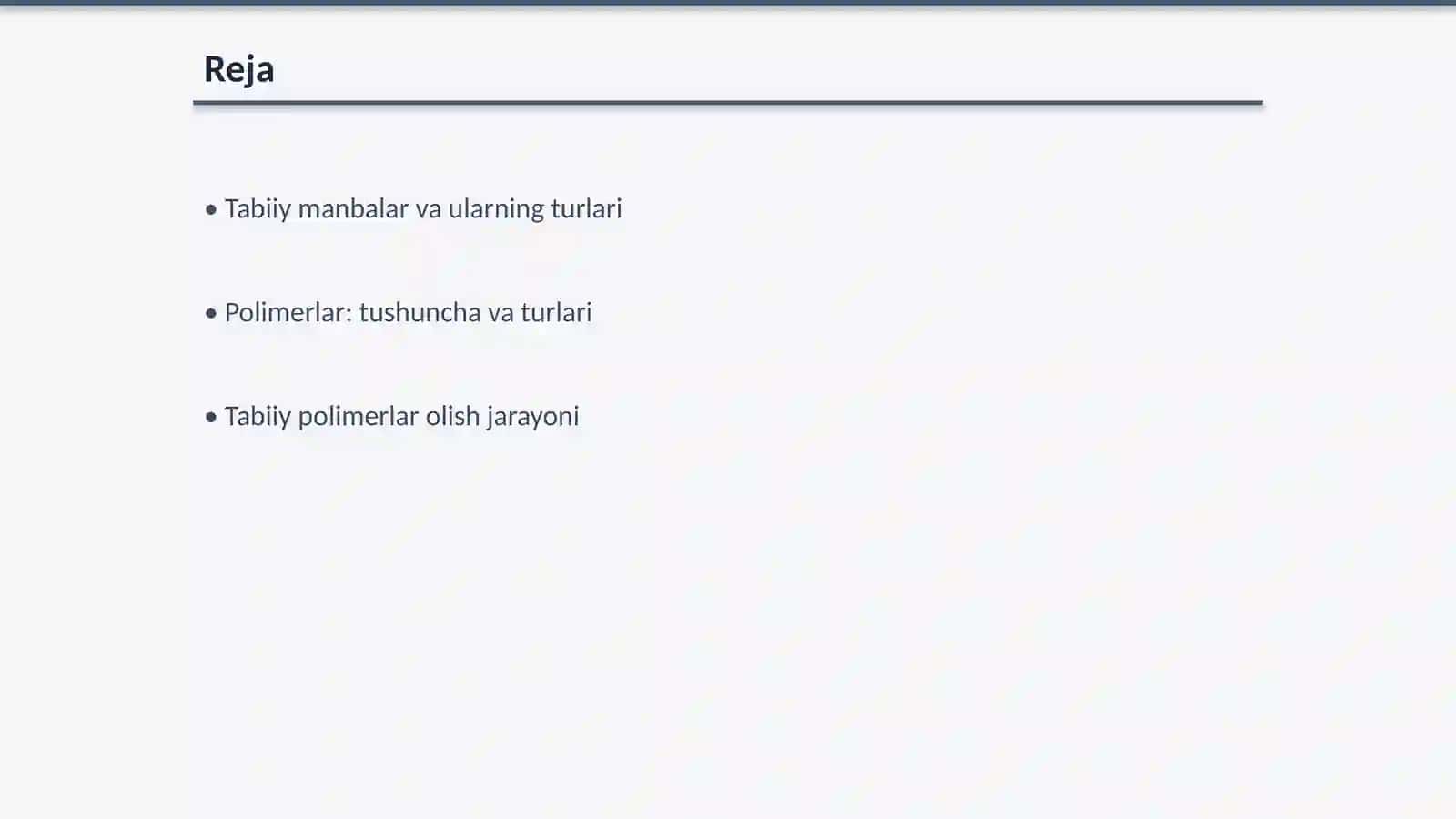Tabiiy manbalardan polimer olish va ularni fizik-kimyoviy xususiyatlarini o'rganish 2