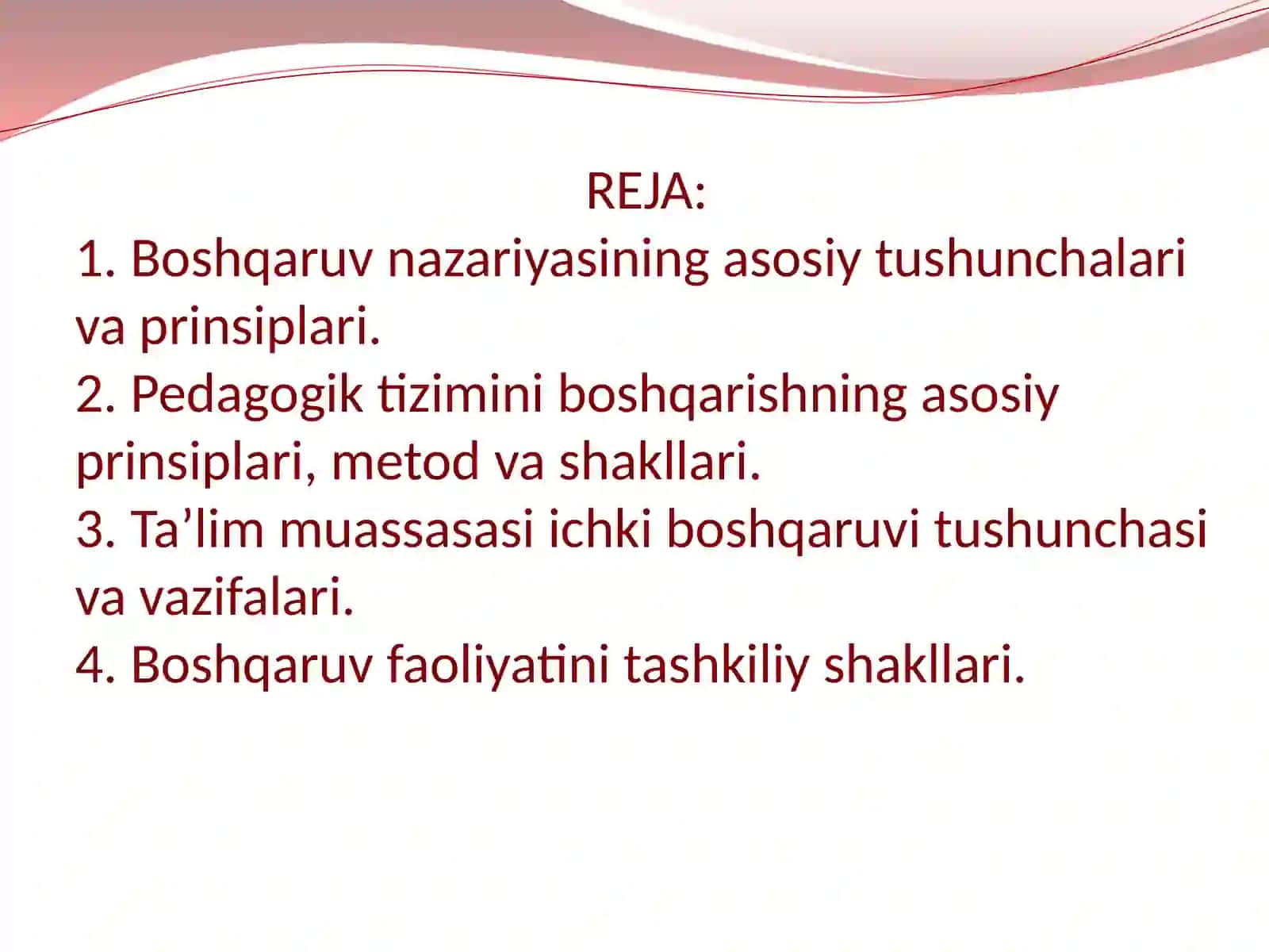 Ta'lim sifati boshqarish mexanizmlari 2