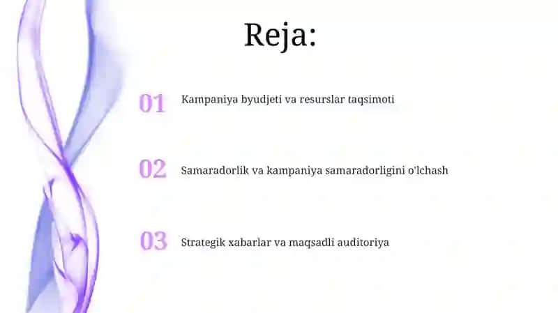 Siyosiy marketing va siyosiy reklama 2