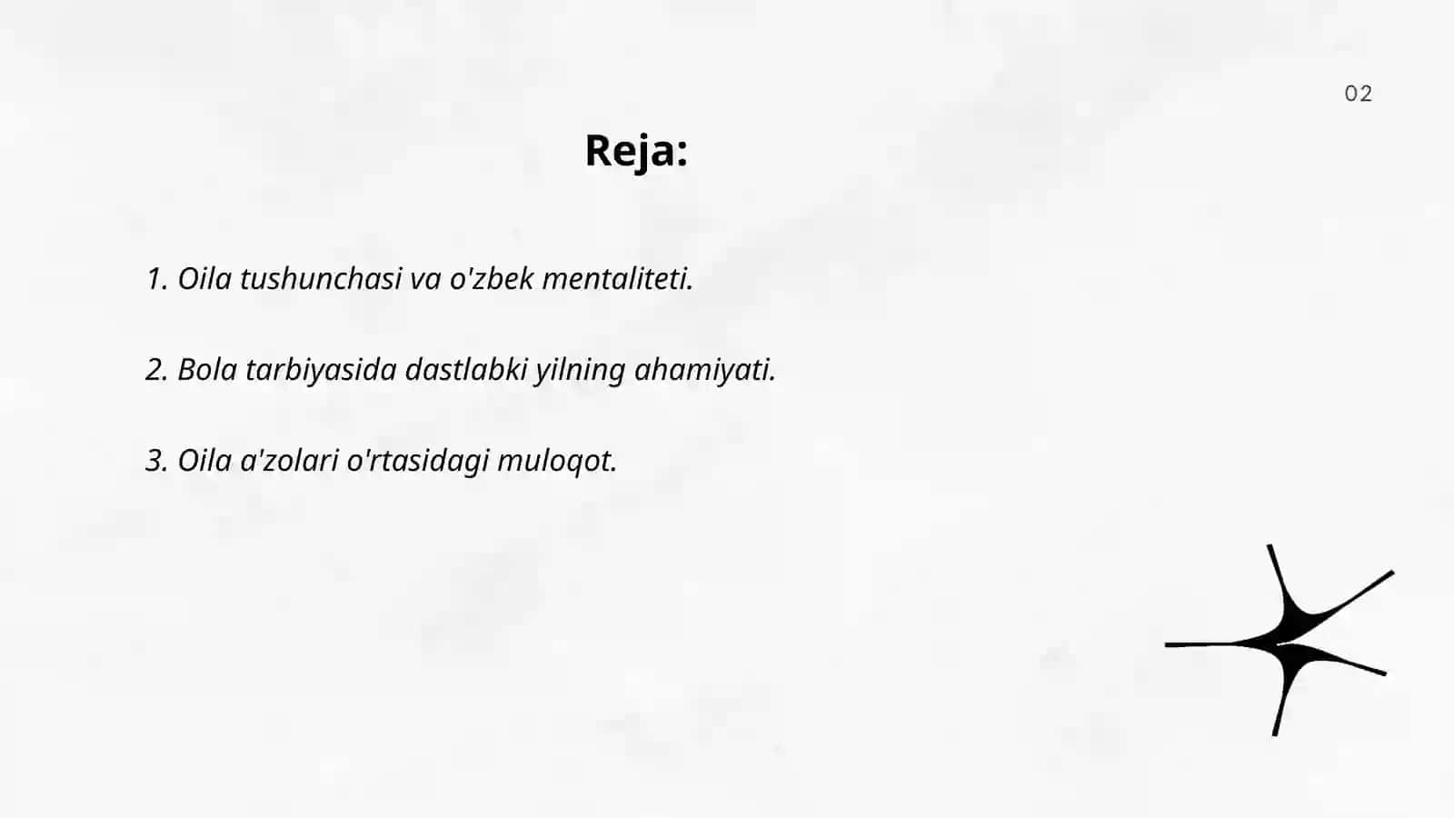 Bola rivojlanishda oilaning oʻrni 2