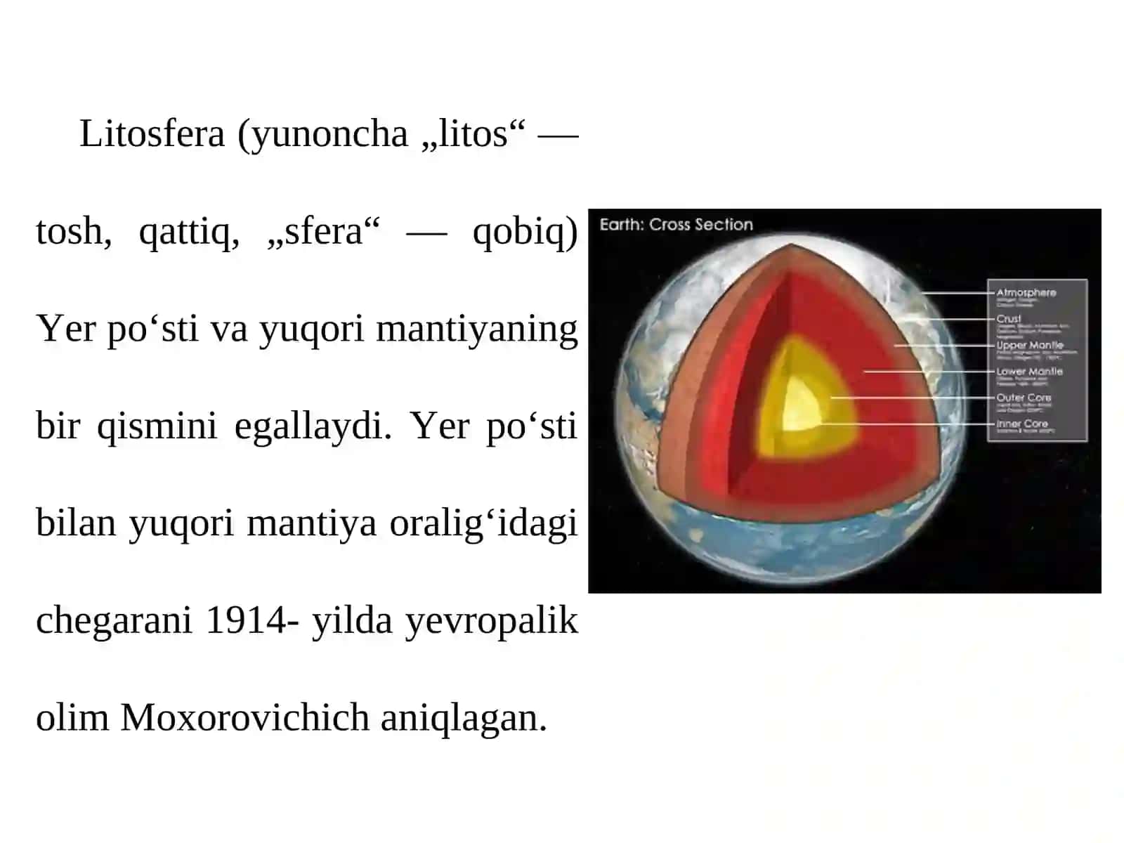 Litosfera va Yer relyefi 2