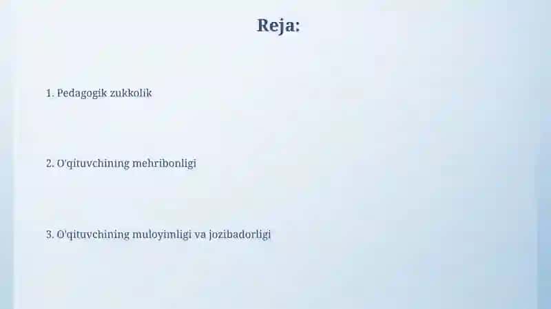 Pedagogik zukkolik 2