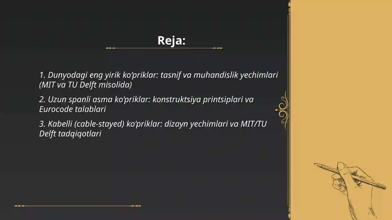 Temirbeton va metall ko‘priklarning hisoblashusullari: Eurocode 2