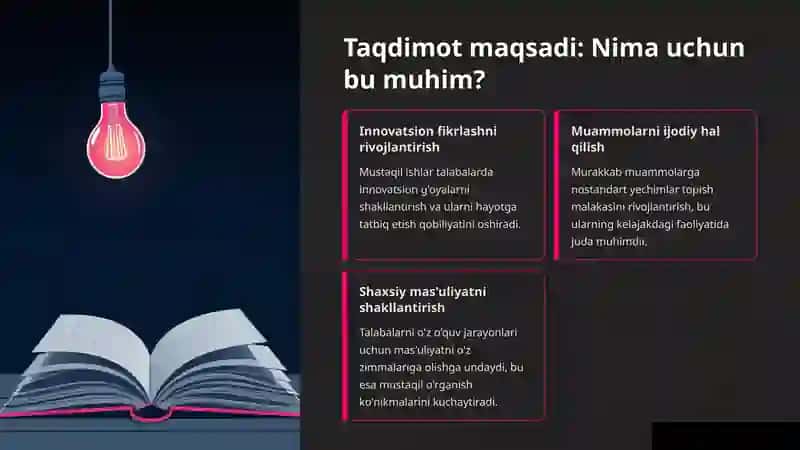 Kreativlikka o'rgatishda mustaqil ishlarning o'rni 2