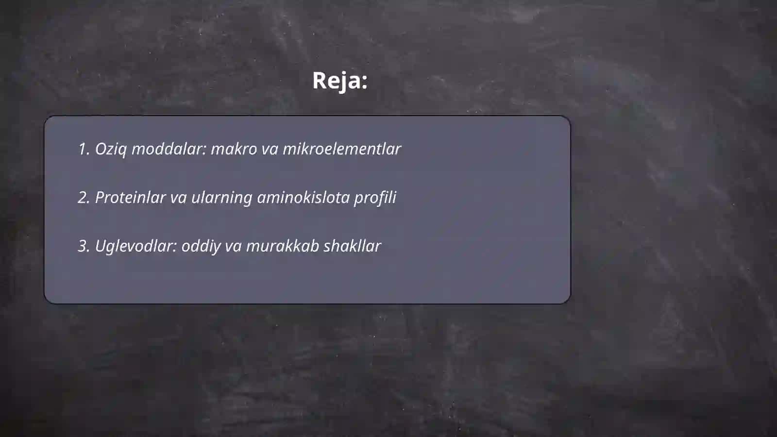 Oziq moddalar: makro va mikroelementlar 2