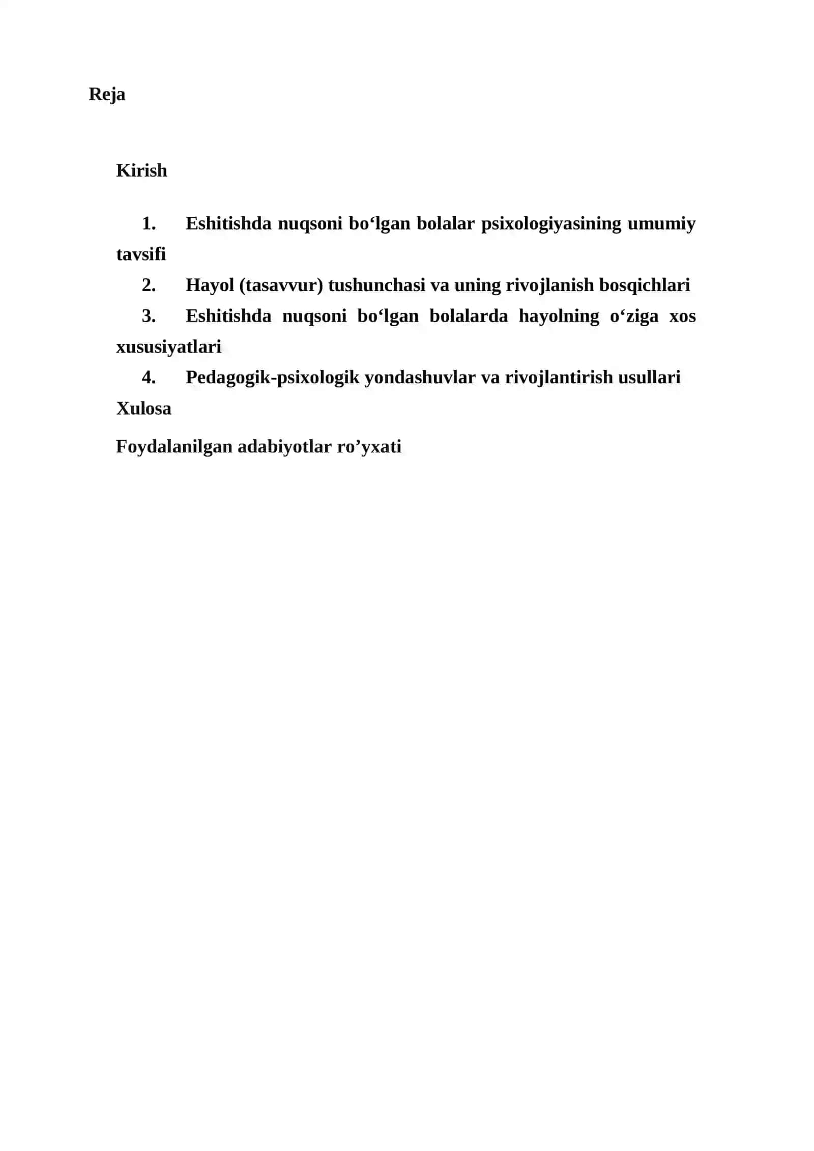 ESHITISHDA NUQSONI BO‘LGAN BOLALARNING HAYOL XUSUSIYATLARI 2