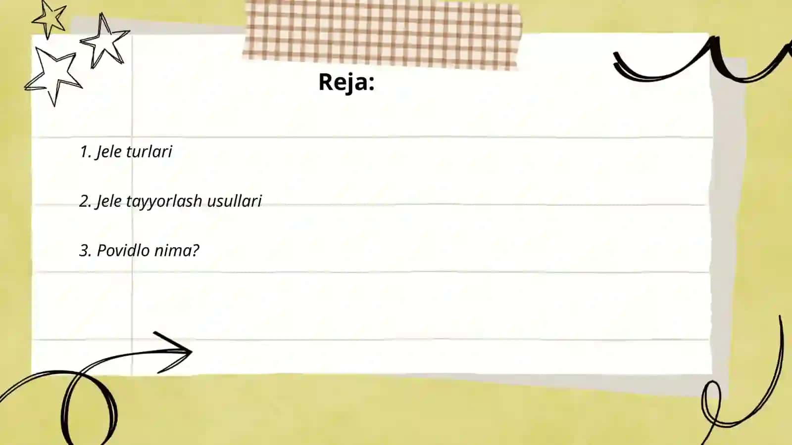 Jele turlari 2