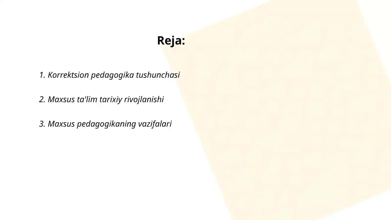 Korrektsion Maxsus Pedagogikaning Asosiy Vazifalar Tamoyillari va Metodlari 2