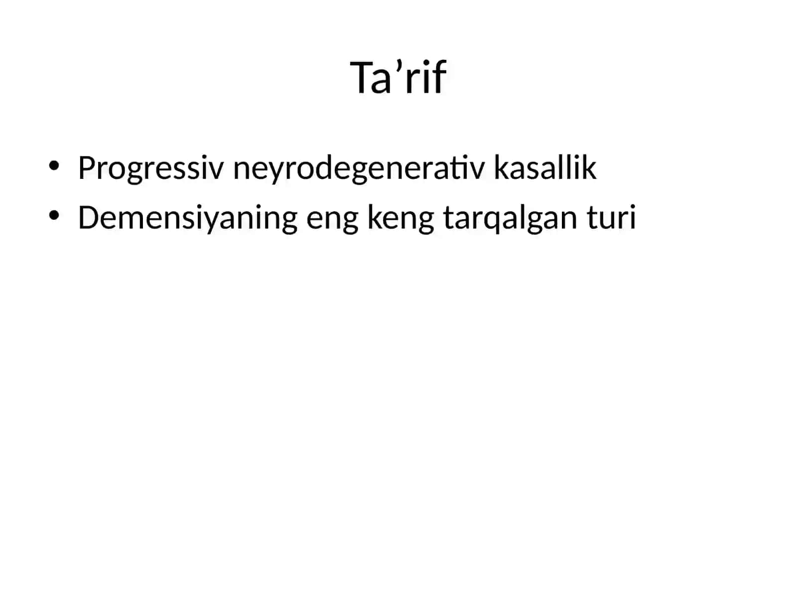 Altsgeymer kasalligi 2