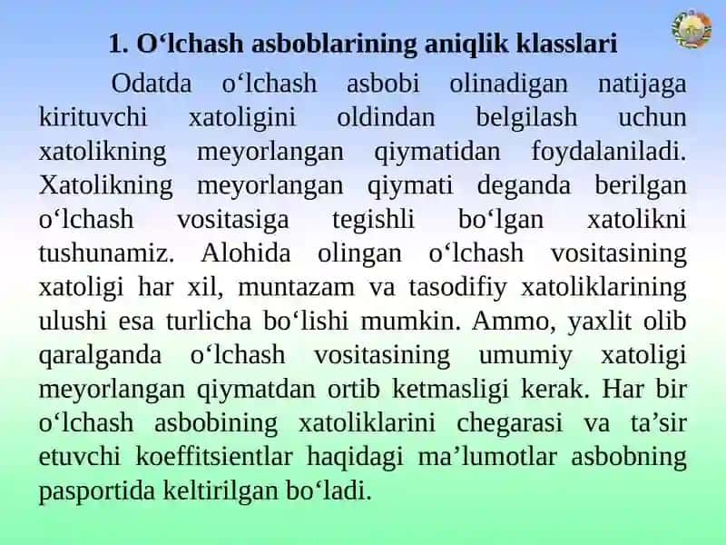 Universal O‘lchash asboblari 2
