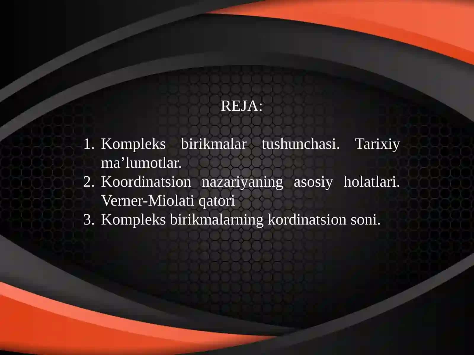 Kompleks birikmalar haqida tushunchalar 2