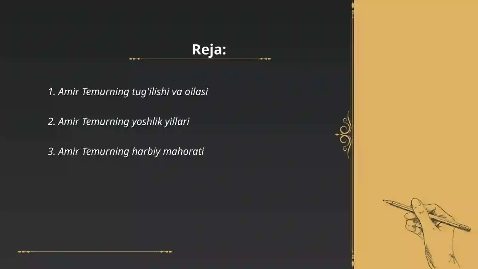 Amir Temur buyuk davlat arbobi 2