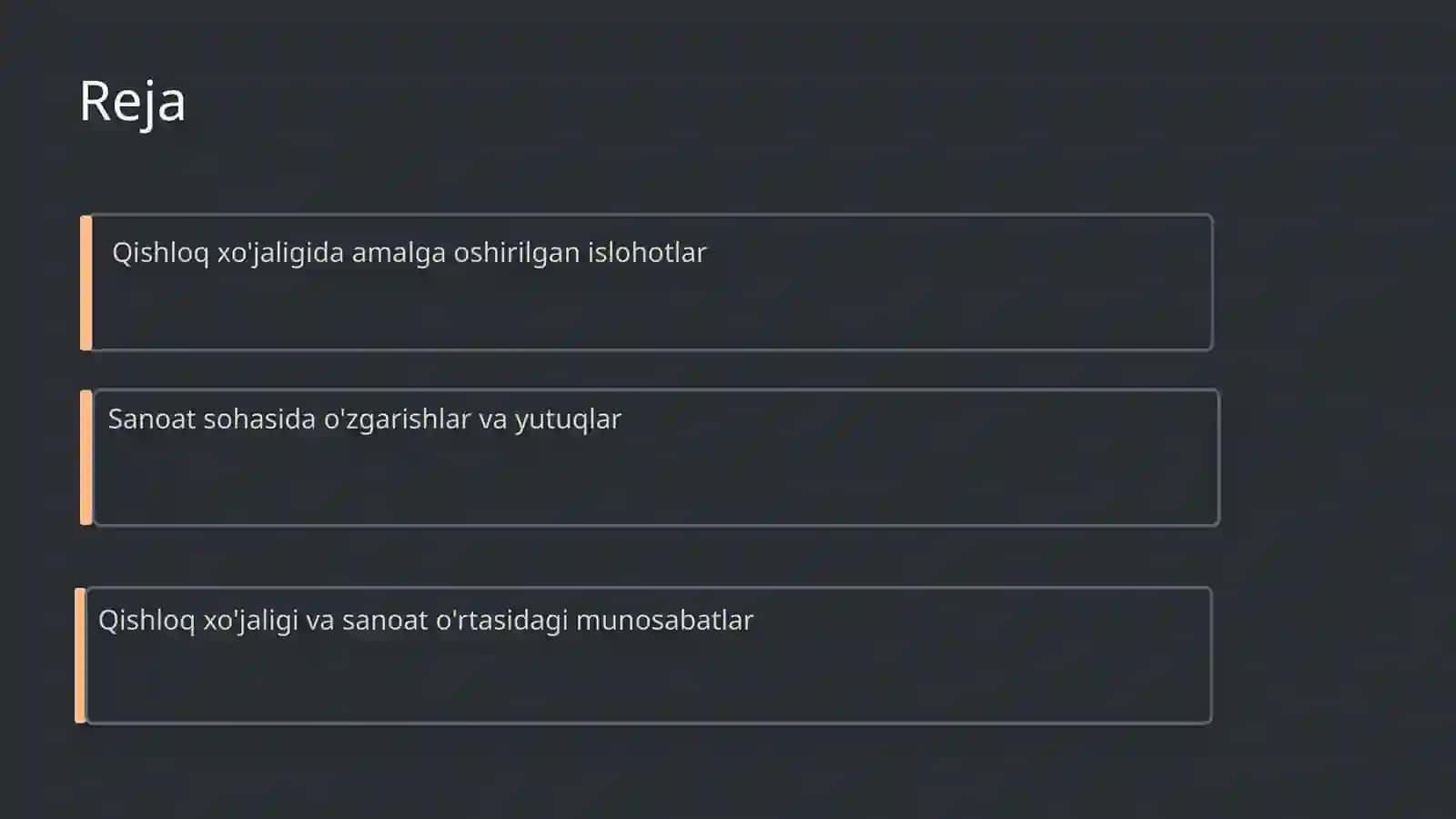 Mustaqillik yillarida qishloqxo’jaligi va sanoat 2