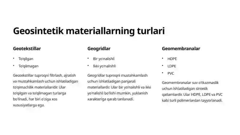 Geosintetik materiallar 2