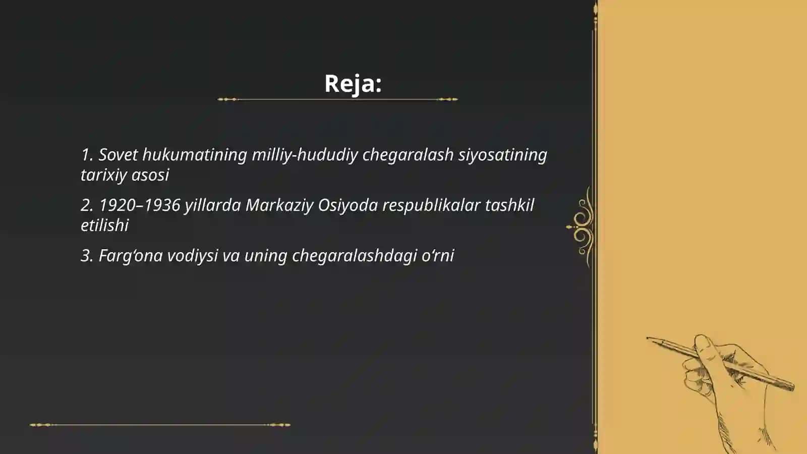 Sovet hukumatining milliy-hududiy chegaralash siyosati 2