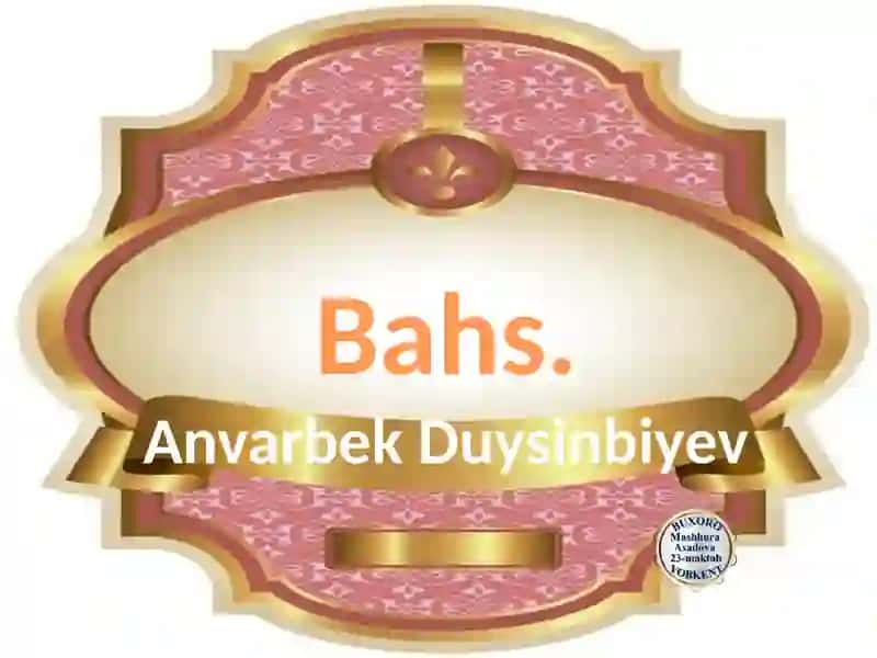 3-sinf 2