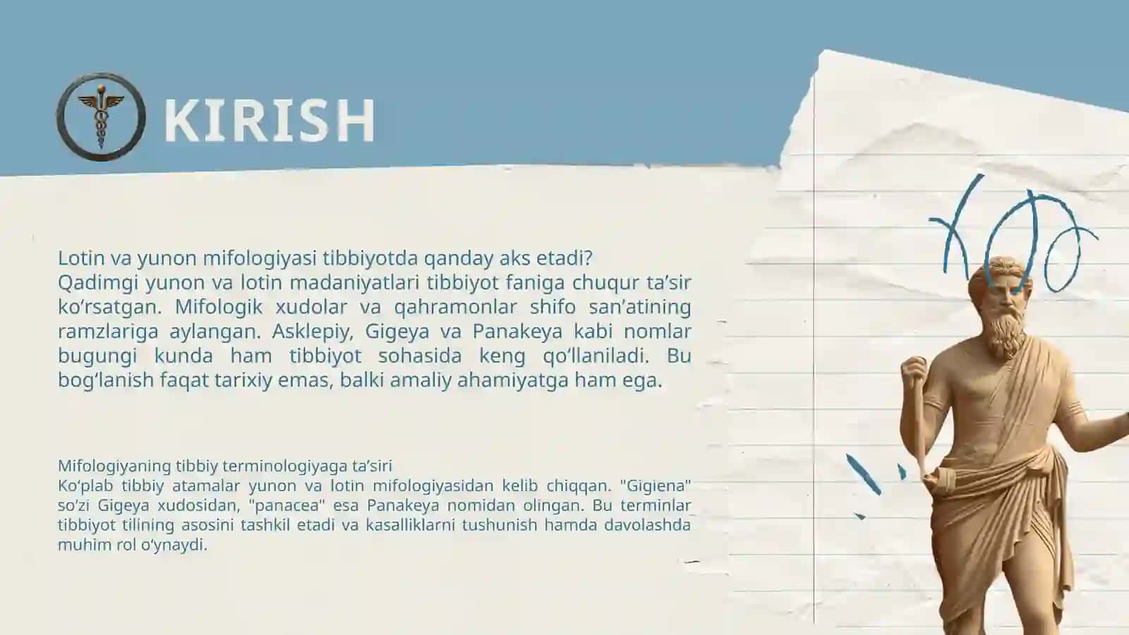 TIBBIYOTDA LOTIN-YUNON MIFOLOGIYALARI 2