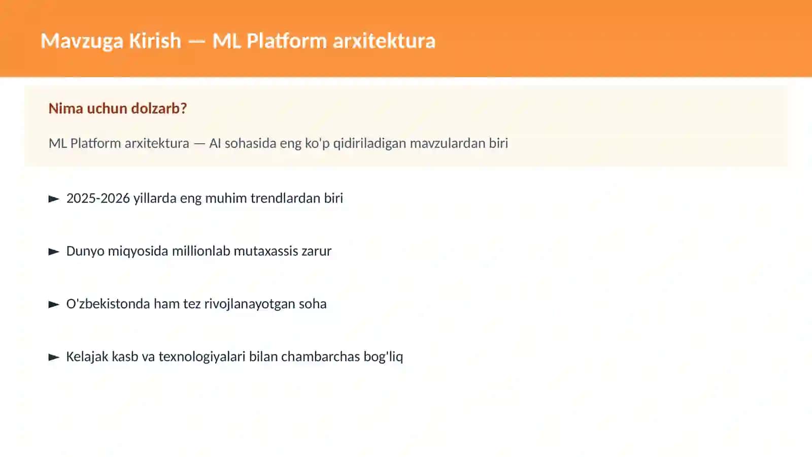 ML Platform arxitektura 2