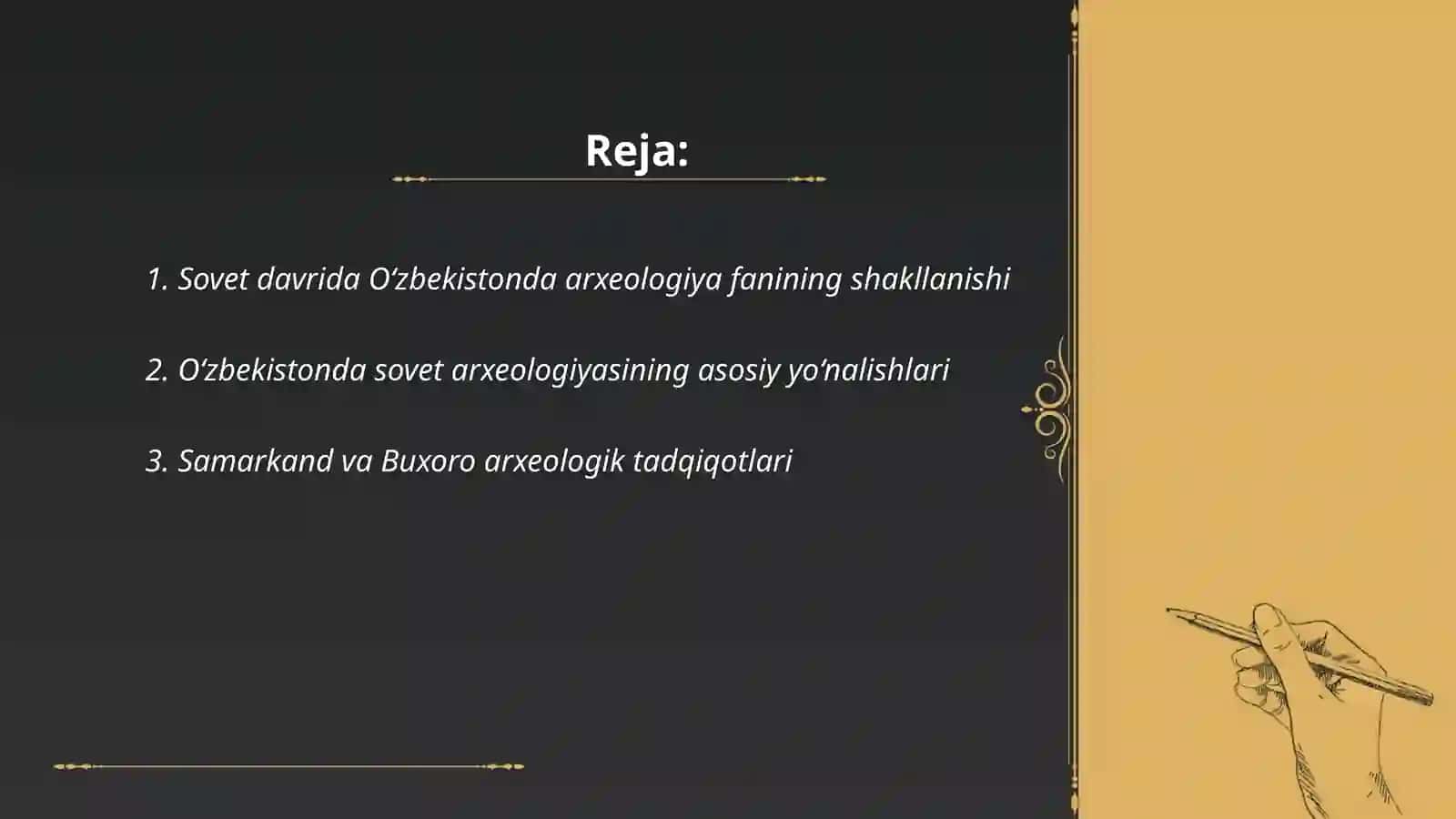 Sovet arxeologiyasi fanining taraqqiyoti 2