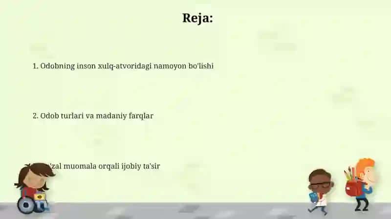 Xushmuomalalikning Mohiyati 2
