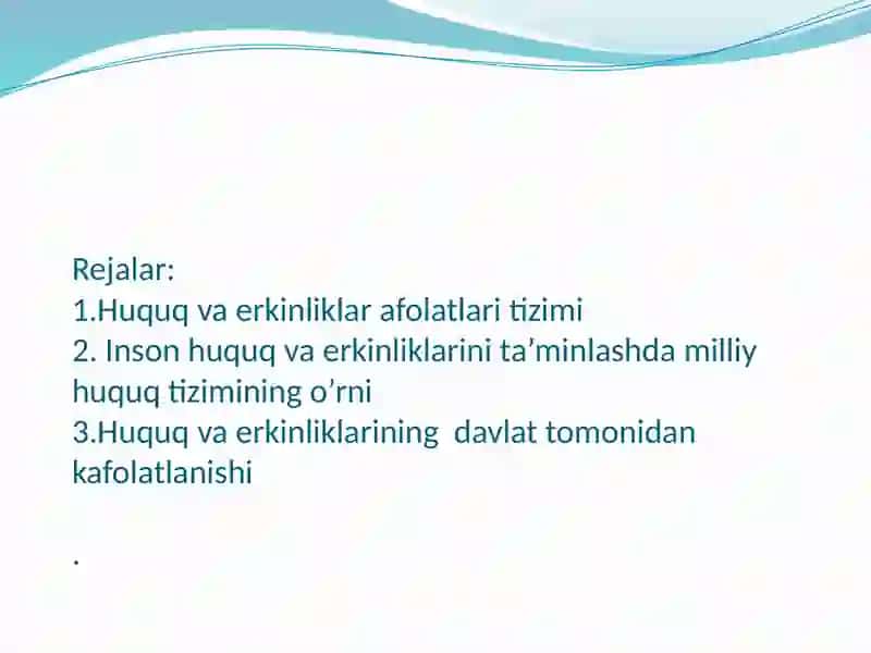 FUQAROLARNING MUROJAAT QILISH HUQUQINI KAFOLATLARI 2