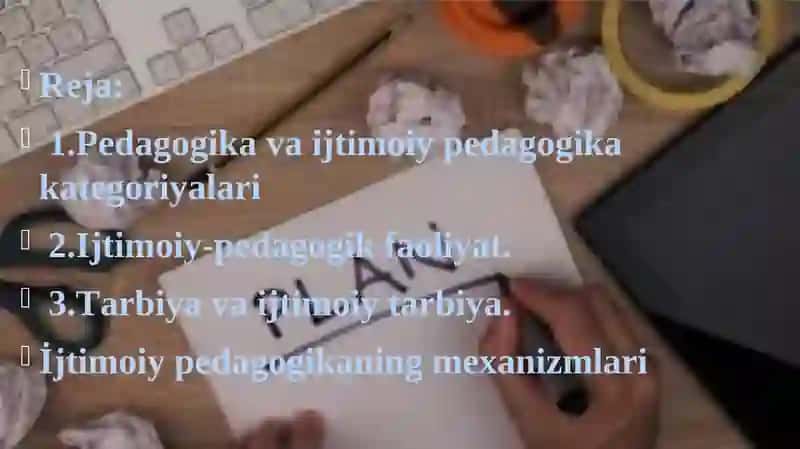 IJTIMOIY PEDAGOGIKANING KATEGORIYALARI VA MEXANIZMLARI 2