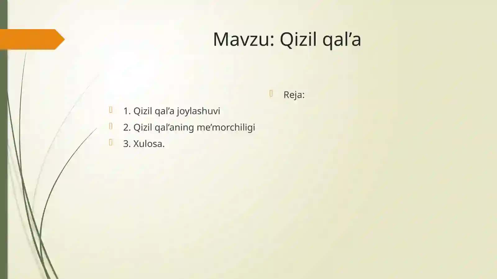 Qizilqal’a 2