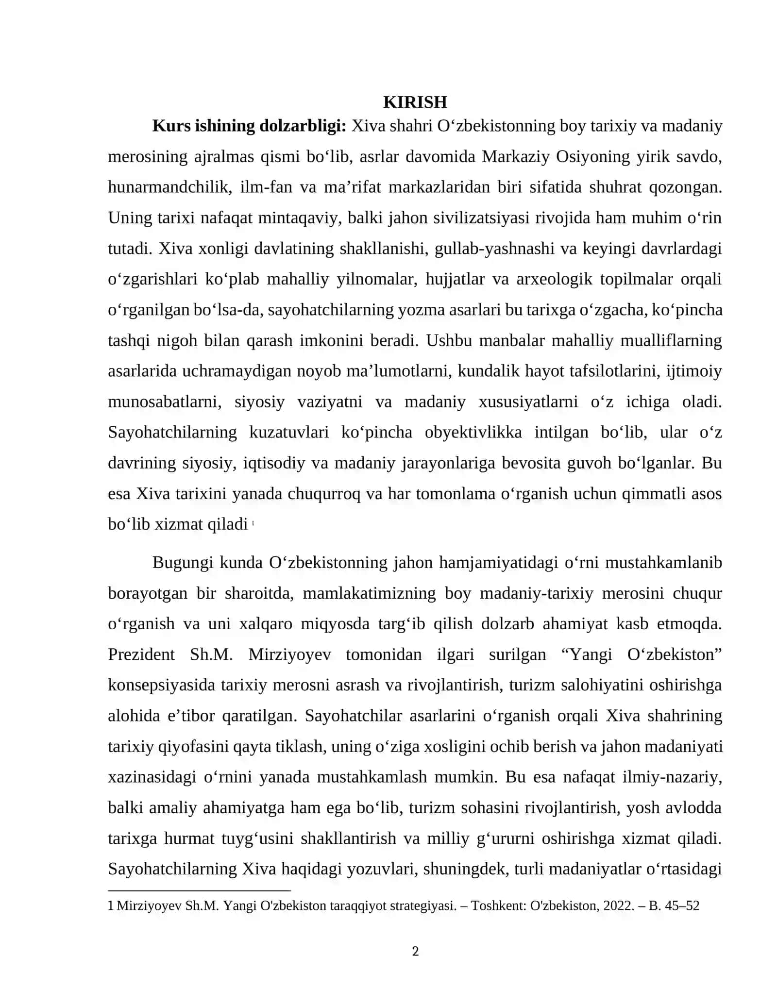 Xiva shahri tarixi tavsifi 2