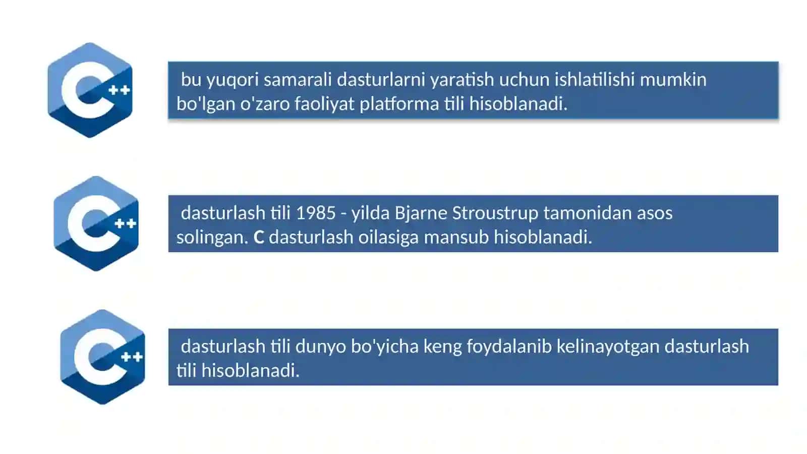 С++дастурлаш тили 2