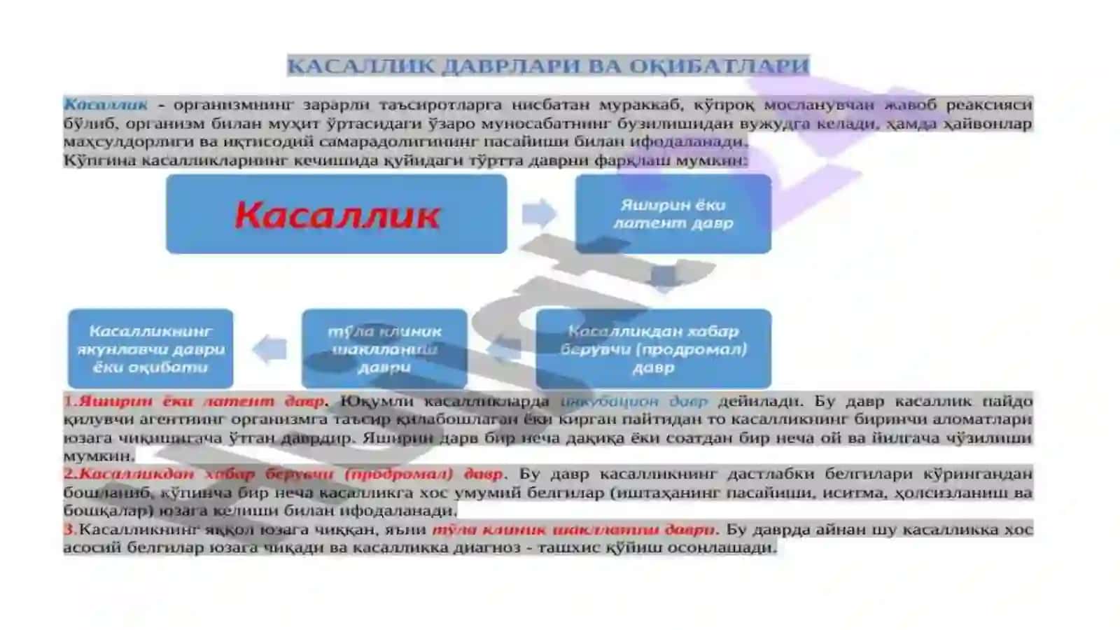 Kasallik davrlari 2