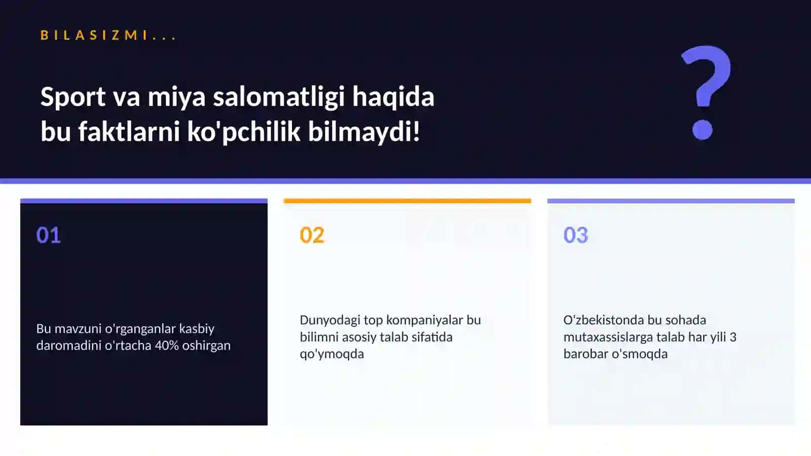 Sport va miya salomatligi 2