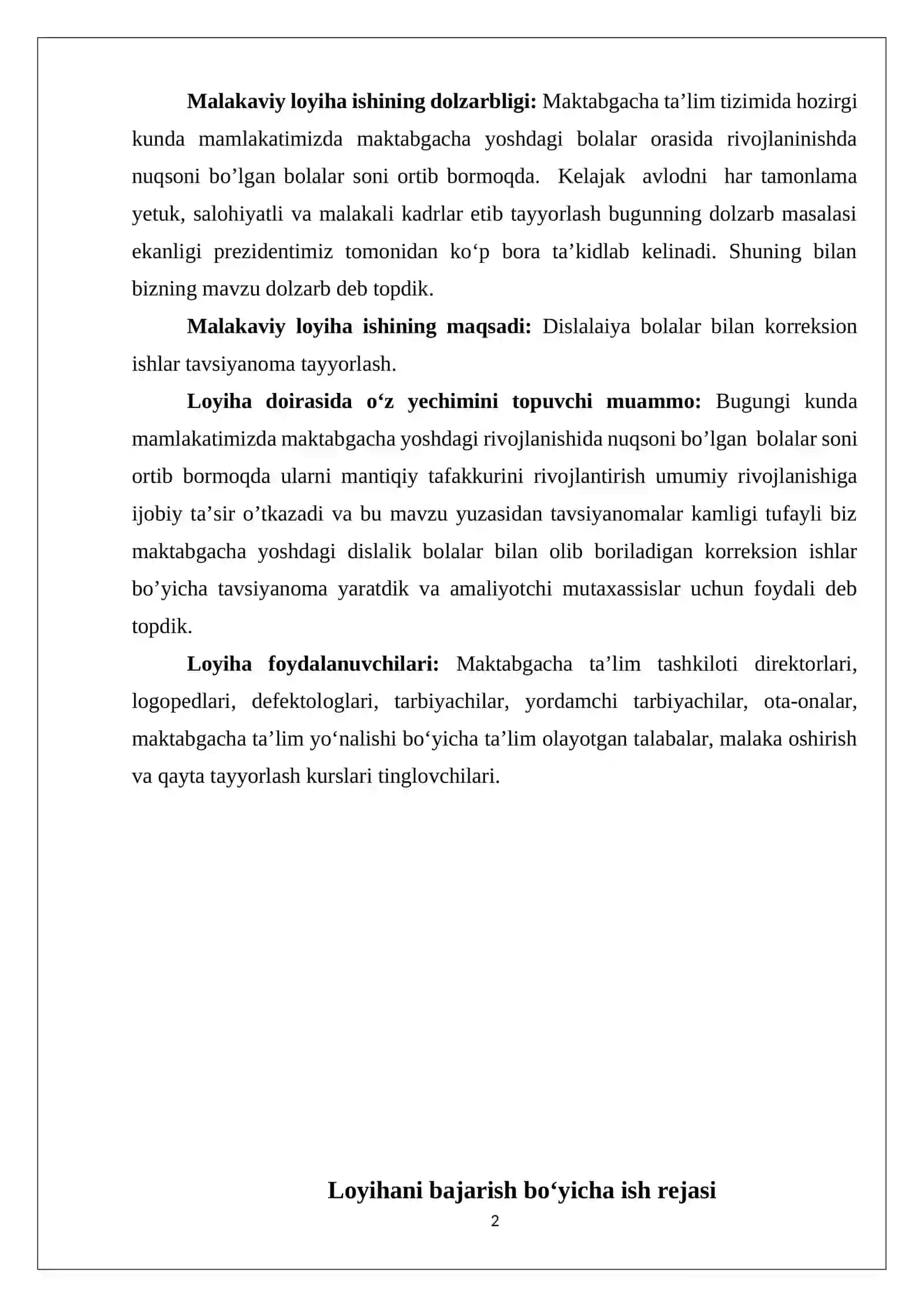 Dislaliyada olib boriladigan korreksion ishlar 2