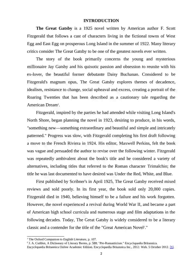 THE GREAT GATSBY BY F.S.FITZGERALD 2