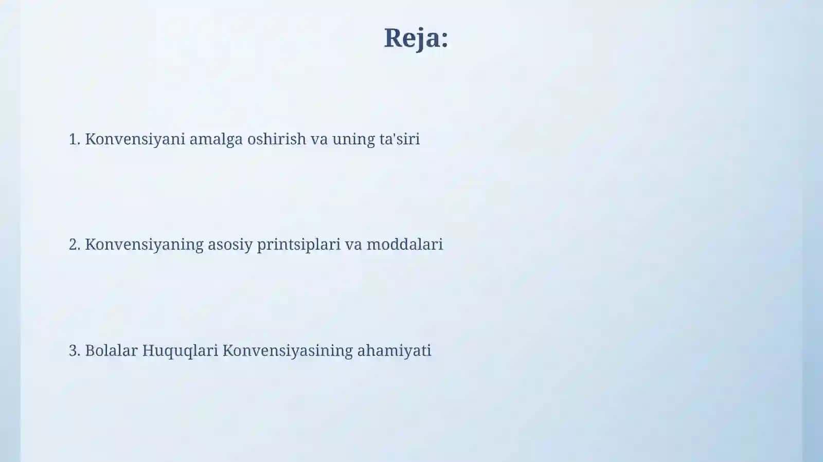 Bolalar Huquqlari Konvensiyasi 2