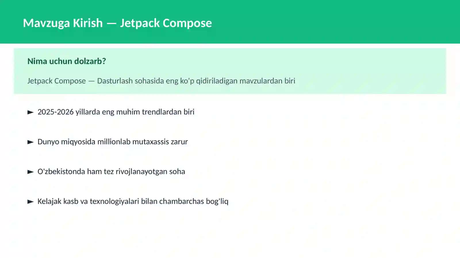 Jetpack Compose 2