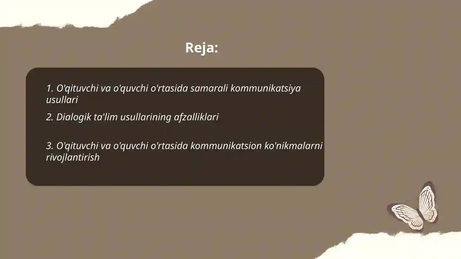O'qituvchi va o'quvchi 2