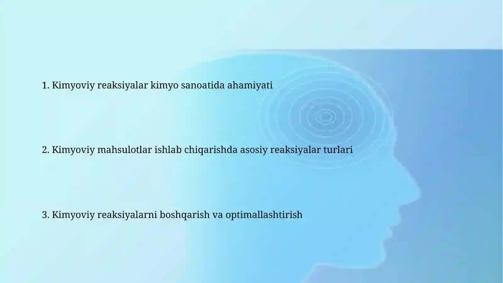 Kimyoviy reaktsiyalarning kimyoviy ishlab chiqarishdagi ahamiyati 2