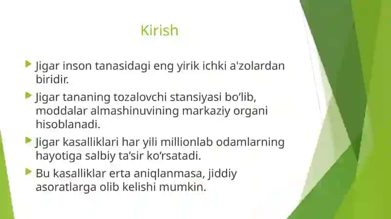JIGAR KASALLIKLARI 2
