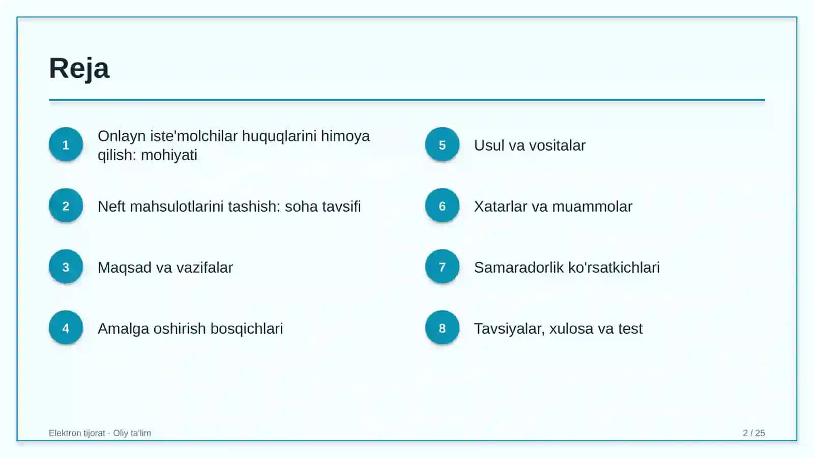 neft mahsulotlarini tashishda onlayn iste'molchilar huquqlarini himoya qilish 6976 2