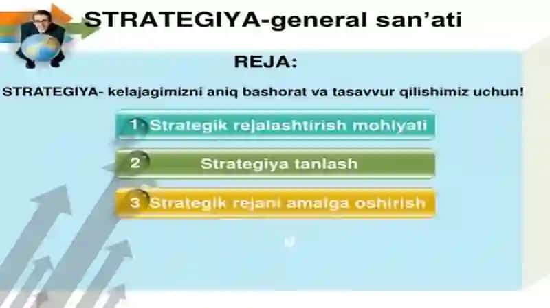 Strategik boshqaruv va rejalashtirish 2