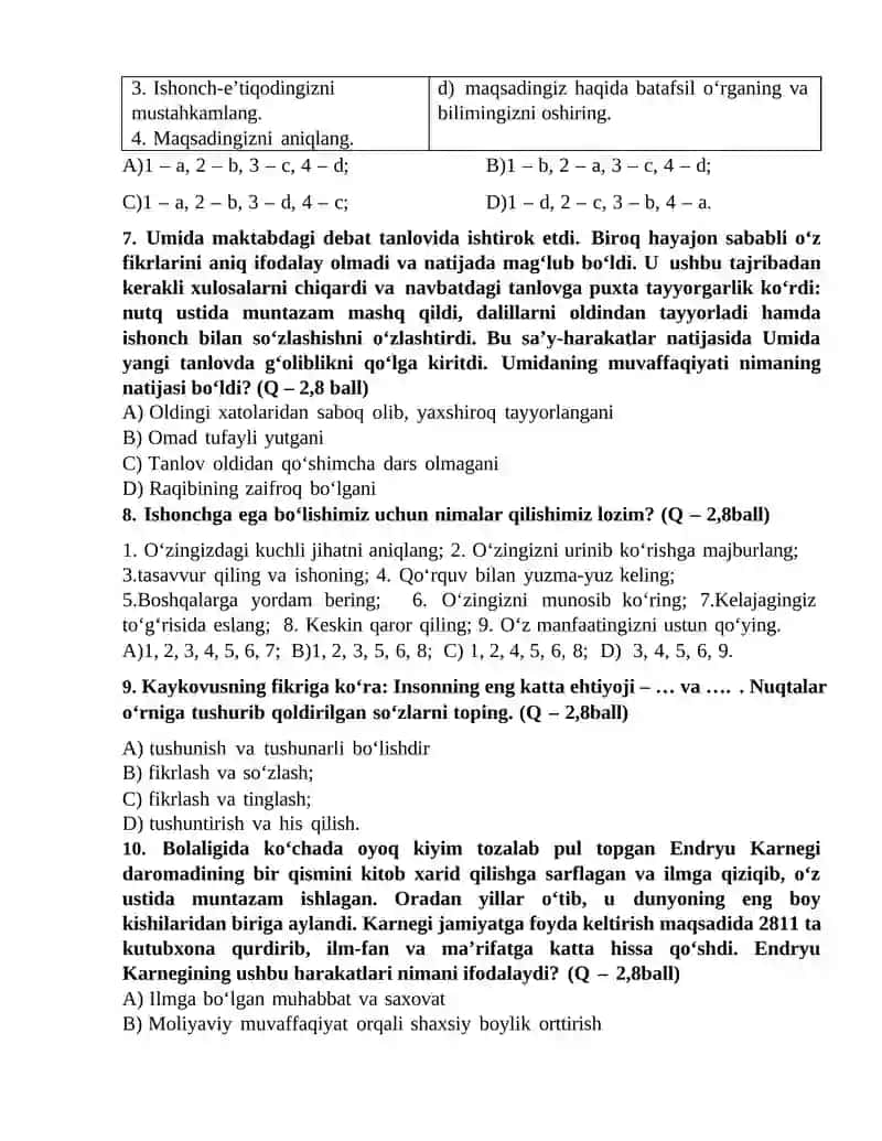 9-SINF TARBIYA. ChSB - 2. 2