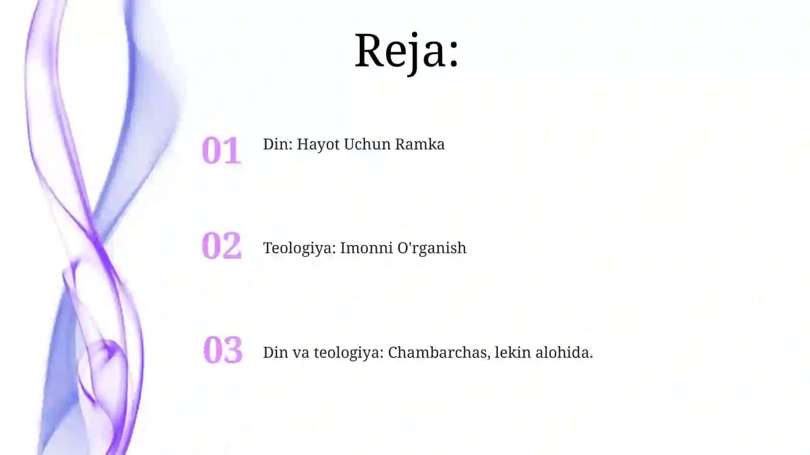 Din va teologiya: Chambarchas, lekin alohida 2