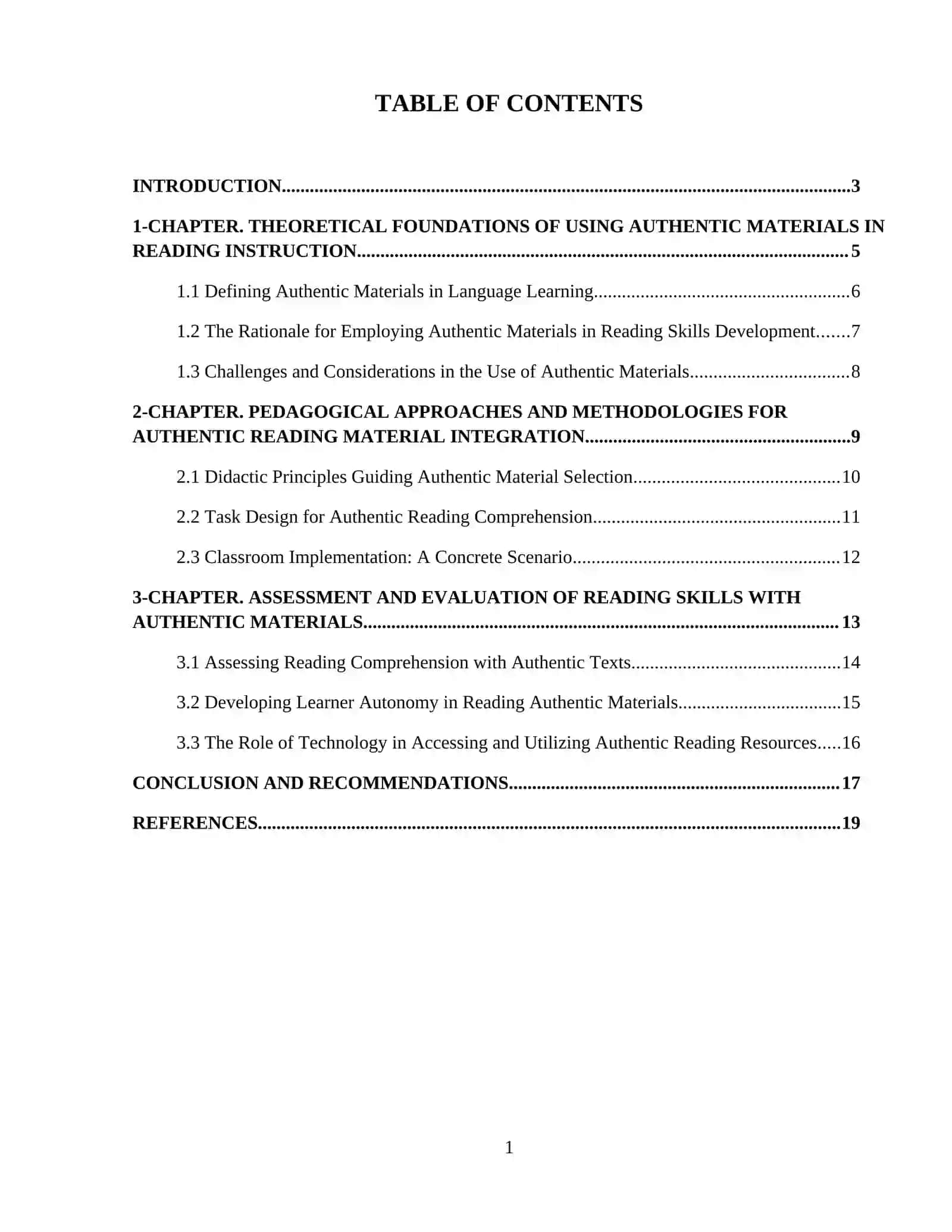 The use of authentic materials in teaching reading  in the  secondary level 2