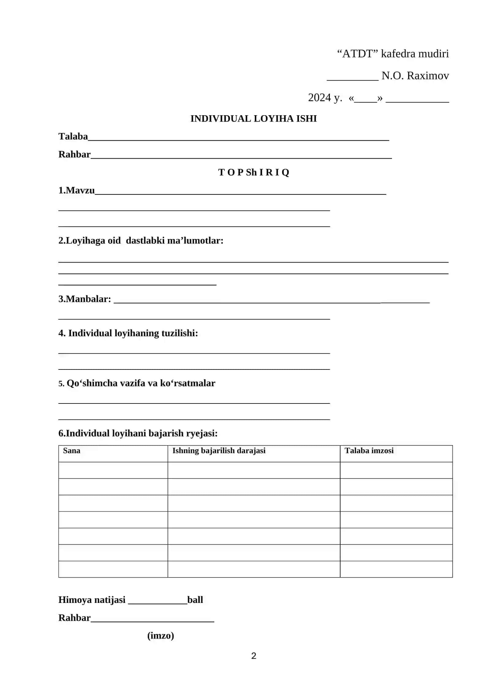 Individual Loyiha 2